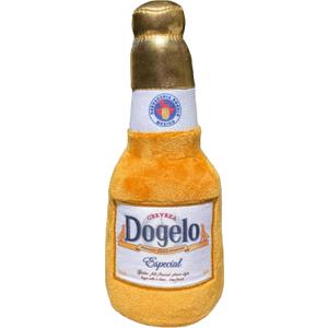 Dogelo Plush Toy - Funny Alcohol Dog Toy - Cool Puppy Toys - Stuffed Beer Dog Toy for Large and Small Dogs - Dog Accessories - Puppy Supplies