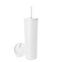 Simple Modern Classic Tumbler with Straw Lid | Insulated Iced Coffee Cup Reusable Stainless Steel Water Bottle Travel Mug | Gifts for Women Men Her Him | 28oz | Winter White