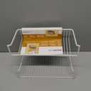 ClosetMaid 8002 2-Tier Wall Rack for Added Storage, 10.5-Inch H x 12.5-Inch W x 5-Inch D, White