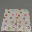 36 pcs. Paper party bags, polka-dot gift bags, treat bags with stickers, favor bags for birthdays, weddings, baby showers, and Mother’s Day gifts