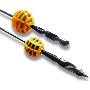 Rack-A-Tiers Bumper Balls - Drill Alignment Tool 1-1/2" and 2" Kit, Drill Bit Ball for Electricians, Flex Bit Bumper Ball, Flex Auger Ball (BB1520)