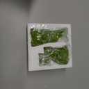 Decorative Decorations for Easter Bunny Gifts, Moss Green Flocking Sculpture, Garden Courtyard Family Gathering Celebration Decorations (Small 2PCS Standing+Sitting)