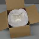 Utensil Holder, 6.3"+4.7" Ceramic Kitchen Utensil Holder for Countertop, Large Cooking Utensil Crocks for Kitchen Counter Decor, Morden Utensil Organizer for Spatula, Set of 2, White