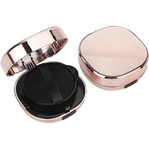 2 Pcs 15G Empty Luxurious Air Cushion Puff Box Portable Make-up Powder Container Case Refillable Liquid Foundation BB Cream Box