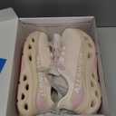 ALLSWIFIT Women's Slip On Walking Shoes Cushioning Hands Free Non Slip Breathable Comfort Workout Running Jogging Gym Athletic Tennis MoveSlide Fashion Sneakers (8.5, Light Pink)