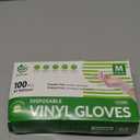 SWIFTLITE Disposable Vinyl Gloves, Food Safe, Latex-Free Powder-Free Clear Plastic Gloves for Cooking, House Clean, Food Prep