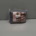 Genina Waterproof Seat Covers for Dining Room Chairs, Stretch Chair Covers Removable Washable Dinning Room Kitchen Chair Seat Cushion Slipcovers (Argyle-Dark Gray, 4 PCS)