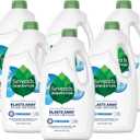 Seventh Generation Dishwasher Detergent Gel for Sparkling Dishes Free & Clear Fragrance Free 42 oz, Pack of 6