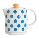 LONGSEED 1.0-Liter Ceramic Electric Kettle, 1000W Rapid Boil, Tea Kettles Pot & Hot Water Boiler For Coffee & Tea, Teapot Auto Shut-Off, Boil-Dry Protection