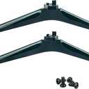 ZdalaMit Replacement Base Stand for Hisense Smart TV 58R6E3, Non-Slip TV Legs for Hisense 58"" 4K UHD Smart TV 58R6E3, Table Top TV Stand for Hisense TV 58R6E3, Black