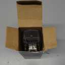 Topavatop Toothbrush Travel Case, 2 in 1 Toothbrush Holder and Rinse Cup, Large Capacity Toothbrush Cup with Cover, Portable Travel Toothbrush Holder for Traveling, Camping, Trip - 1Pcs - Beige&Clear