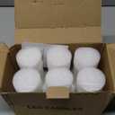 DRomance Flameless LED Pillar Candles with 10-Key Remote and Timer 6 Pack Real Wax Battery Operated Candles 3D Wick Flickering Warm Light Wedding Dinner Holiday Decor(White, 1.9" D x 4.5" H)