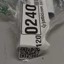 White Tension Curtain Rod for Windows 28 to 48 inch, Adjustable Expandable Pressure Spring Curtain Rod No Drilling, 7/8" Curtain Rod for Bedroom Doorway Closet Door