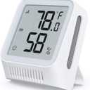 X-Sense Wi-Fi Indoor Hygrometer with SBS50 Base Station, Smart Hygrometer Thermometer with Remote Monitoring & App Control, SBS50 Base Station Required (Not Included), Model STH0A