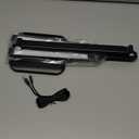 LED Desk Lamp for Office Home, Height Adjustable Architect Desk Light with USB Adapter, Stepless Dimming Desk Lamp Light for Reading, Study, Workbench (Black)