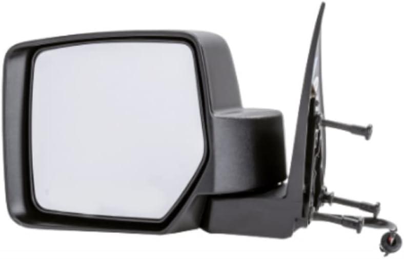 For Jeep Liberty 2008 09 10 11 2012 Door Mirror Driver Side | Power | Heated | Textured | Replacement For 68067153AC | CH1320371