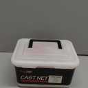 BasicGear Cast Net | 3ft-12ft Radius, 3/8 or 1/4 inch Mesh for Freshwater and Saltwater Bait Fish| Professional Grade and Upgraded Material | Throw Style