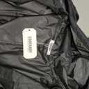 COOFANDY Men's Long Raincoat Ligtweight Rain Jacket Waterproof Outdoor Jackets with Hood (Black, M)