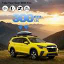 FengYu 300lb Roof Rack Cross Bars Compatible with Subaru Ascent 2019-2026 Heavy Duty Lockable Aluminum Roof Rails Crossbars Cargo Bars Canoe Snowboard Rooftop Black Carrier Luggage