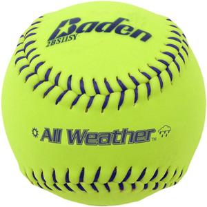 Baden All-Weather Practice Softball (Dozen), 11"