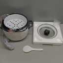 BLACK+DECKER 16-Cup Rice Cooker, RC516, 8-Cup Uncooked Rice, Steaming Basket, Removable Non-Stick Bowl, One Touch