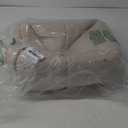 Bedsure Cat Beds for Indoor - 2 in 1 Cat Cave House Tent for Kittens and Small Pets with Removable Washable Cushioned Pillow, Foldable Kitten Hideaway with Non-Slip Bottom, Beige, 16 inches