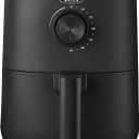BELLA 2.9QT Manual Air Fryer, No Pre-Heat Needed, No-Oil Frying, Fast Healthy Evenly Cooked Meal Every Time, Removeable Dishwasher Safe Non Stick Pan and Crisping Tray for Easy Clean Up, Matte Black