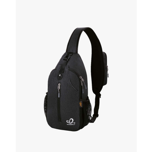 WATERFLY Crossbody Sling Backpack Sling Bag Travel Hiking Chest Bag Daypack