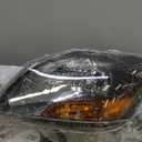 labwork Replacement for Toyota Yaris 2007-2011 Sedan Black Housing Projector Headlight Assembly Pair Left+Right Side (Passenger Driver Side)