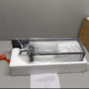 Dusk to Dawn Outdoor Wall Sconce Light, 20 Inch Tall Transitional Exterior Wall Lighting with Clear Glass, Anti-Rust Powder Coat Black Modern Outside Wall Lantern for Front Porch, DDRZ008M BK (Medium-1 Pack)