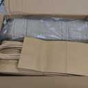 Restaurantware Bag Tek 4.5 x 11.6 Inch Foil Food Bags 100 Pint Size Hot Dog Wrappers - Greaseproof Non Vented Kraft Paper Hot Food Wraps Disposable For To Go Meals