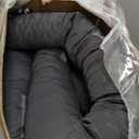 WESTERN HOME Cooling Elevated Dog Bed for Large Dogs, Portable Indoor & Outdoor Raised Dog Bed with Breathable Mesh, Chew Proof Pet Hammock Cots with Removable and Waterproof Bolsters (43.0"L x 31.0"W x 8.0"Th, Grey)