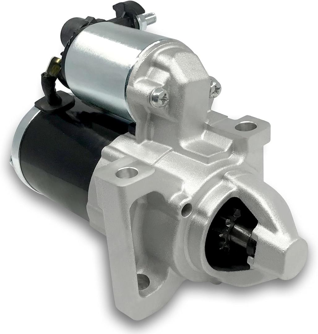 10910 New Starter Motor Replacement for 14-20 Chevrolet Silverado 1500 Suburban Tahoe, GMC Sierra 1500 Yukon Savana, Cadillac Escalade, Express Van 2500 3500 V6 V8 4.3L 5.3L 6.2L OE#: 12655055