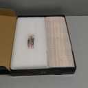 Magnetic Knife Block Stand - Italian Olive Wood Kitchen Knife Holder Rack with Resin Flow Design - Double Sided Strong Magnet Knife Block - Universal Knife Organizer Holds 18 Knives - White Pearl