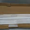 LazBlinds 2" Faux Wood Horizontal Blinds for Window 31" W x 36" H, White