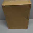 TIPGO Bathroom Trash Can with Lid, 4 Gallon / 15 Liter Small Garbage Can, Press Top Bin, Plastic Wastebasket with Pop-Up Lid for Bedroom, Living Room, Office (Grey)