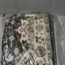 Washable Hallway Runner Rug 3x12: Non Slip Runner Rugs with Rubber Backing Soft Kitchen Rug Farmhouse Distressed Carpet Runner for Living Room Bedroom Bathroom (Black, 3X12)