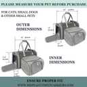 Mr. Peanut's Gold Series Big Apple XL Expandable Pet Carrier V3.0 (Deja Blue)