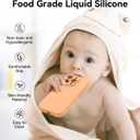 AOTESIER Magnetic for iPhone 16 Pro Max Case, [Compatible with MagSafe][Camera Protection], Food Grade Silicone Phone Case with [2 Screen Protectors], Anti-Scratch Lining, 6.9inch, Peach