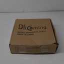 DiliComing 16-Inch Pre-Lit Winter Wreath - Large Christmas Door Wreath, Front Door & Window Decorations (Led Red)