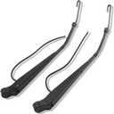 1 Pair Front Windshield Wiper Arm Kit Fits Compatible with Peterbilt 379 1990-2007 Replace OE 602511 R236002 Left and Right (Long)