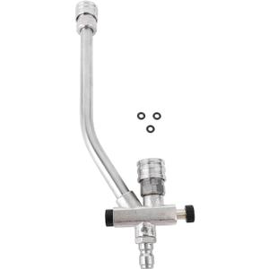 Stainless Steel Foam Cannon Dual Connector for High Pressure Washer Switchable Design Adjustable Regulator Easy Installation, Provides Versatile Compatibility Stainless Steel Foam Cannon Dual Connector for High Pressure Washer Switchable Design Adjustable Regulator Easy Installation, Provides Versatile Compatibility