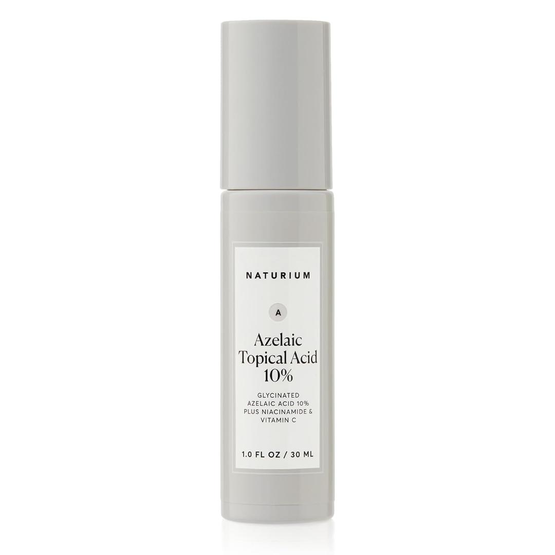 Naturium Azelaic Topical Acid 10%, Face & Skin Care Beauty Treatment with Niacinamide & Vitamin C, 1 oz