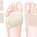 Orthopedic Metatarsal Pads,Ball of Foot Cushion with Gel Pad for Women and Men, Foot Pads for Ball Pain Relief, Morton's Neuroma, Metatarsalgia Support., Size S