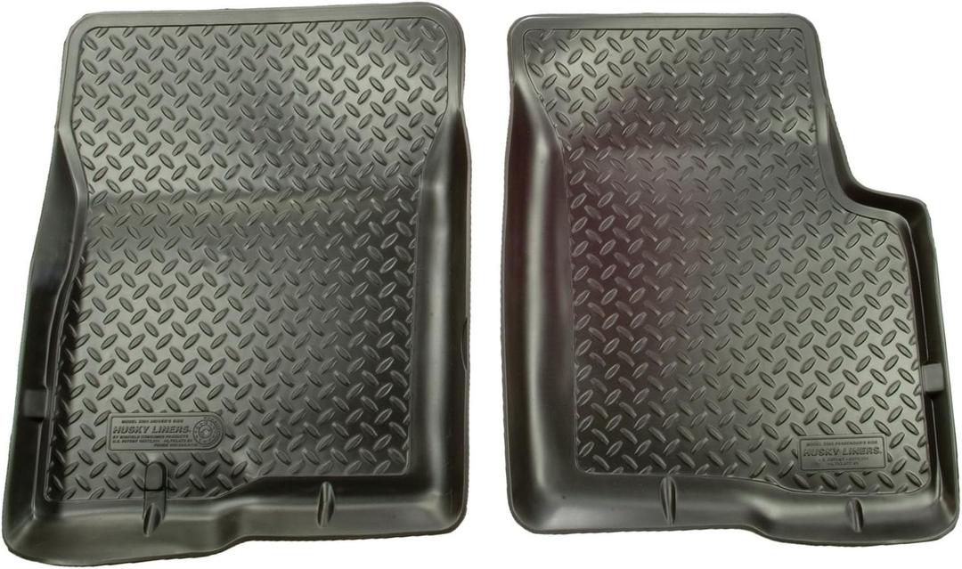 Husky Liners Classic Style Series | 2002-2006 Honda CR - V | Front Floor Liners, Black | 34621