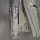 LazBlinds No Drill Roman Shades, Light Filtering, 20" W x 48" H, Off White