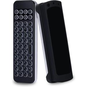 iPazzPort Mini Bluetooth Keyboard with Backlight, Wireless Handheld QWERTY Keypad, Compatible with 6.2in Remotes, for Smart TV,iOS/Windows Devices