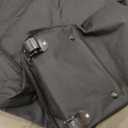Cuddly Nest Black Rolling Biggest Bug with Belt 80"L x 62" H x15"W