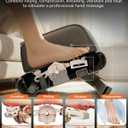 JZBRAIN Pro Shiatsu Foot Massager with Heat for Plantar Fasciitis | L1-L9 Compression, Roller Kneading, Vibration, Soothing Heating, Remote Control, Adjustable Stand for Flat or Angled Use