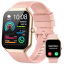 Smart Watch for Women, 1.96"HD Smartwatch (Answer/Make Call) with Heart Rate/Sleep Monitor/Spo2/Pedometer, Fitness Activity Tracker 113+ Sport Modes IP68 Waterproof Watches Women for Android iOS Pink